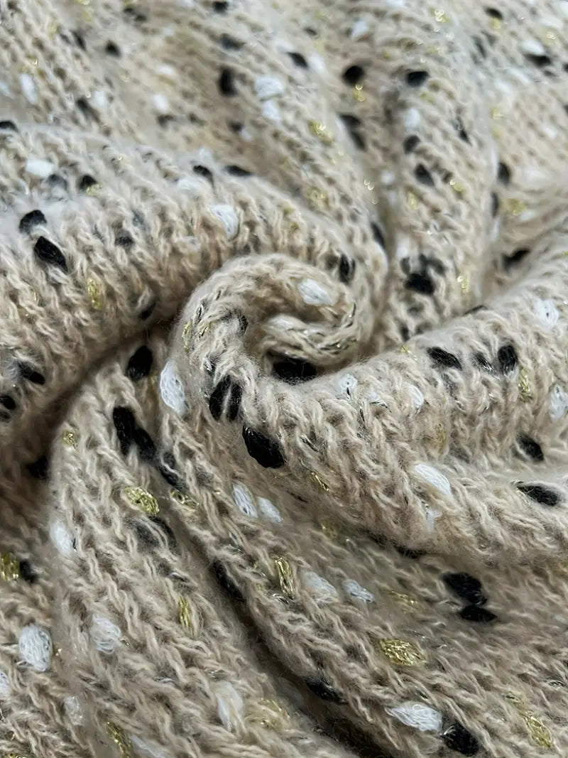 Bessie - Gestrickter Rundhalspullover