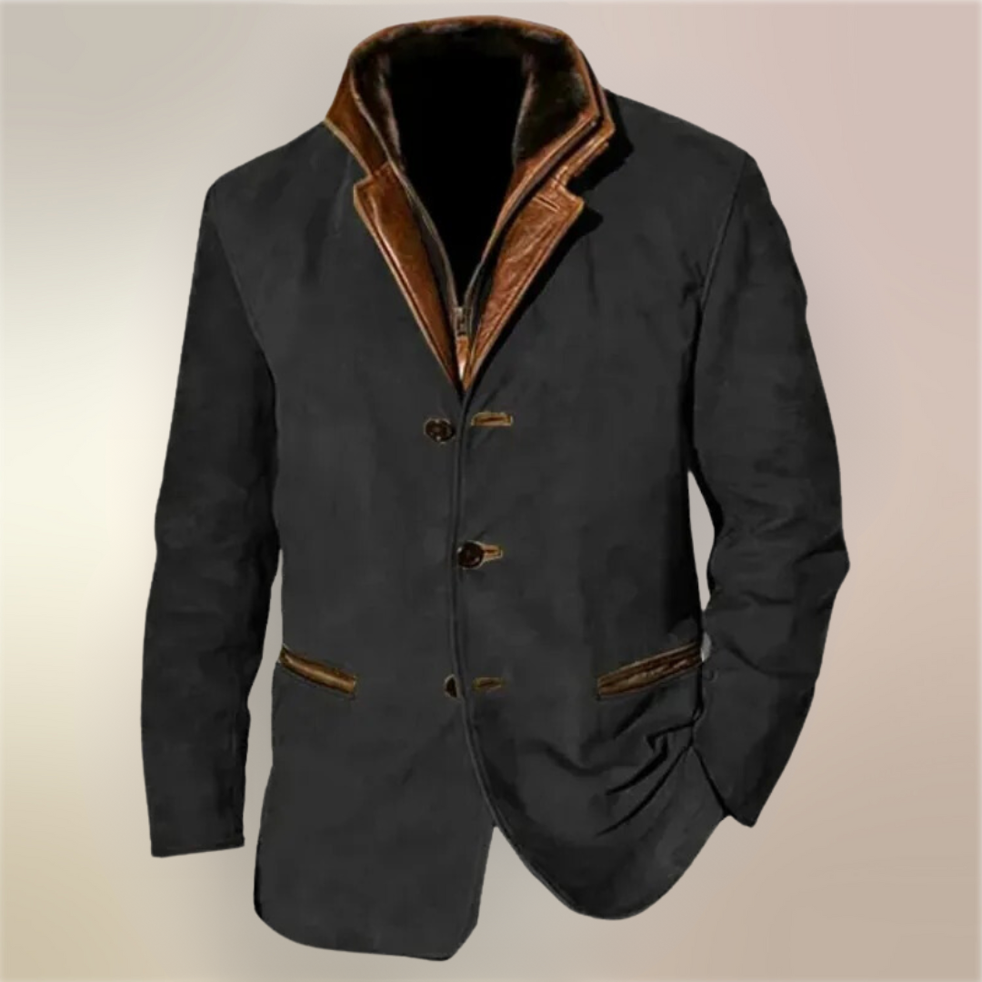 Elegante Vintage-Jacke für Herren - Modell Collin