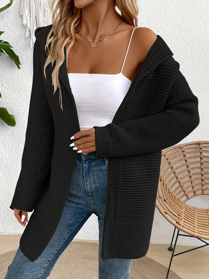 Izzy - Strickjacke mit Kapuze