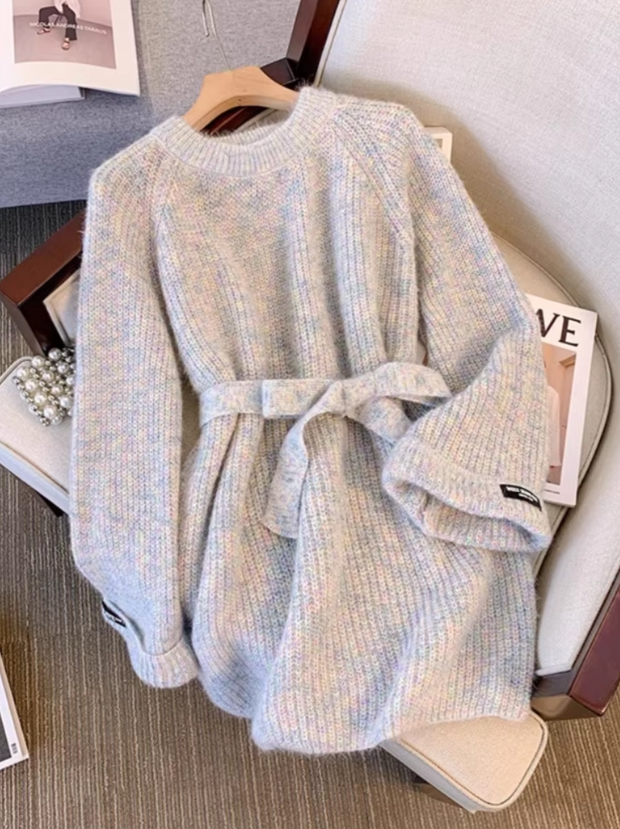 Aika – Gestrickter Oversize-Pullover
