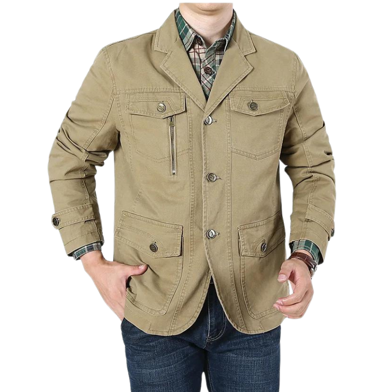 Esai - Military Frühlingsjacke für Männer