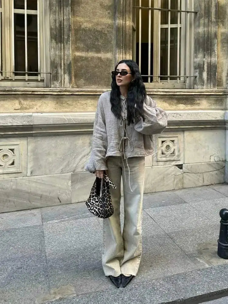 SchnürStyle – Pullover mit Schnürung