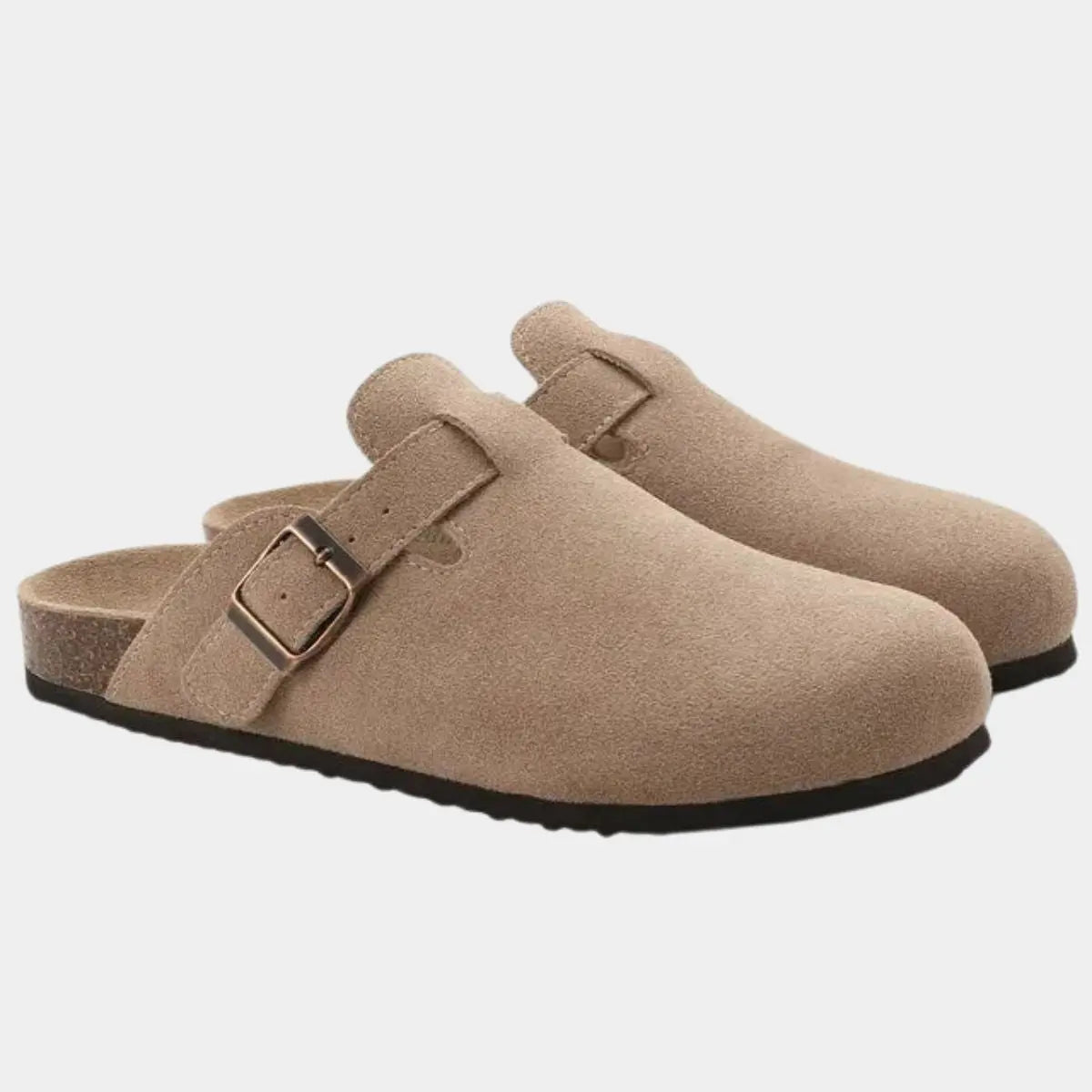 Philipp | Bequeme Wildleder-Clogs