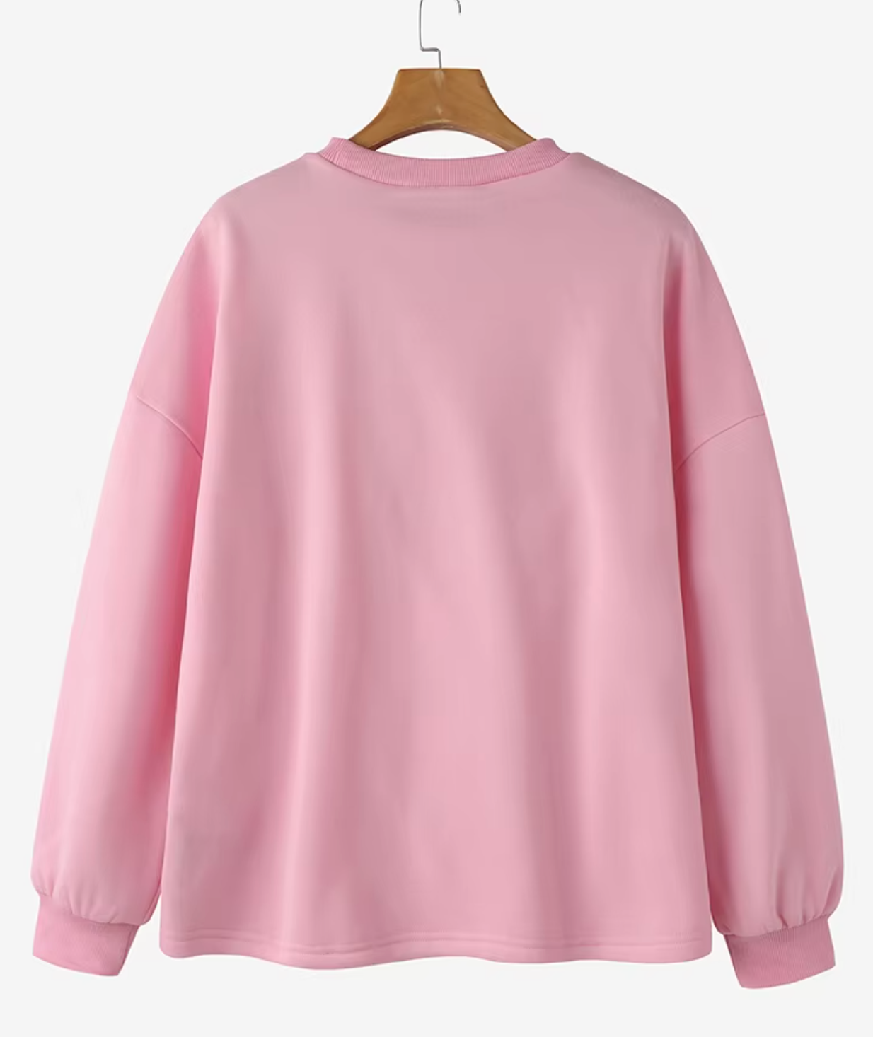 Ofelia – Übergroßes Sweatshirt aus Baumwolle mit Schleife