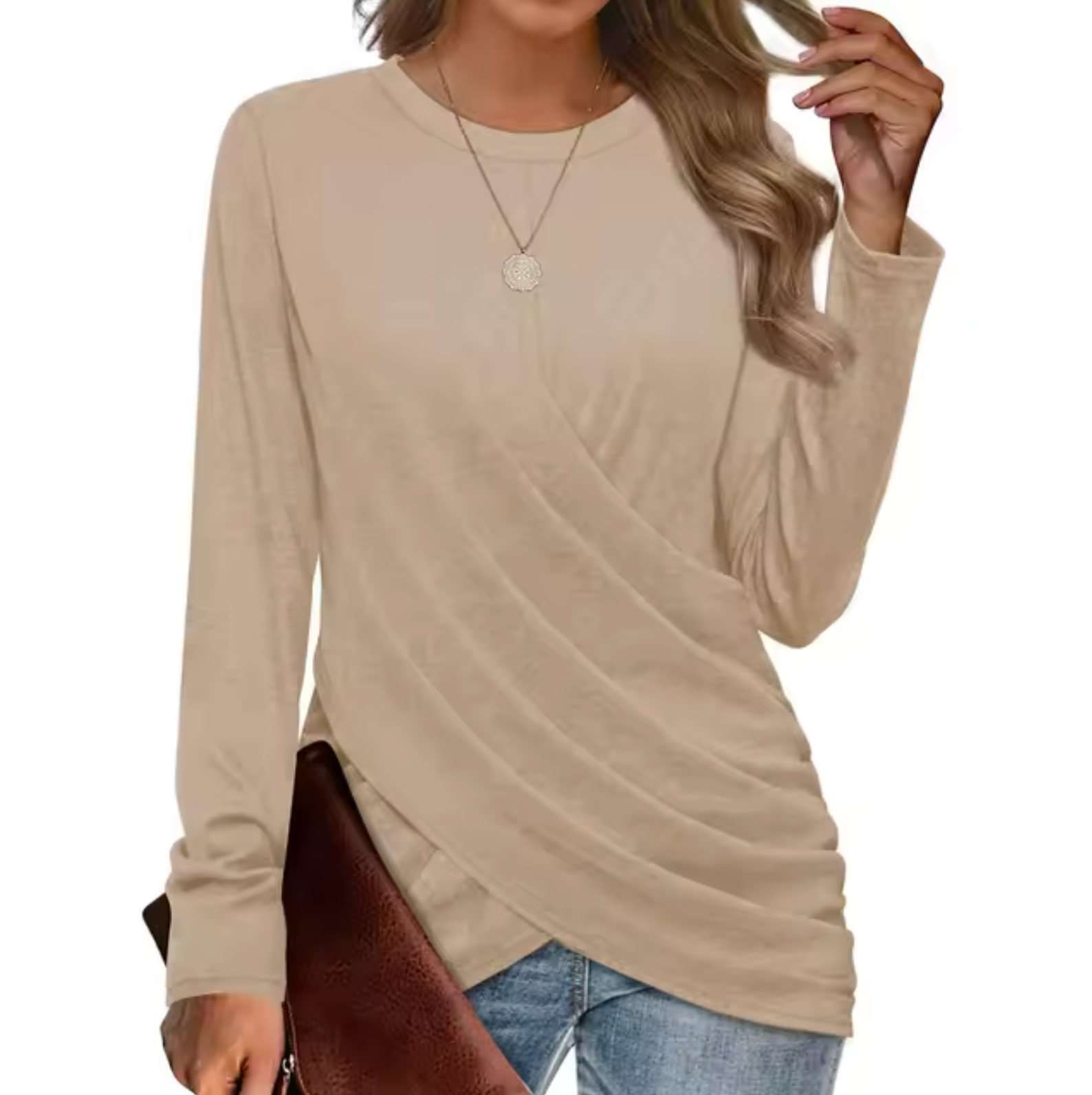 Yesha – Elegantes langärmliges Oberteil