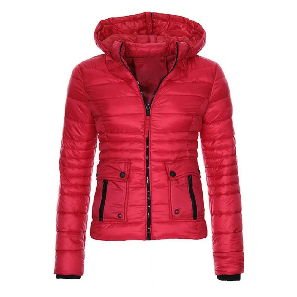 Damen Winter Steppjacke Clara - Mit verstellbarer Kapuze und ultraleichtem Design!