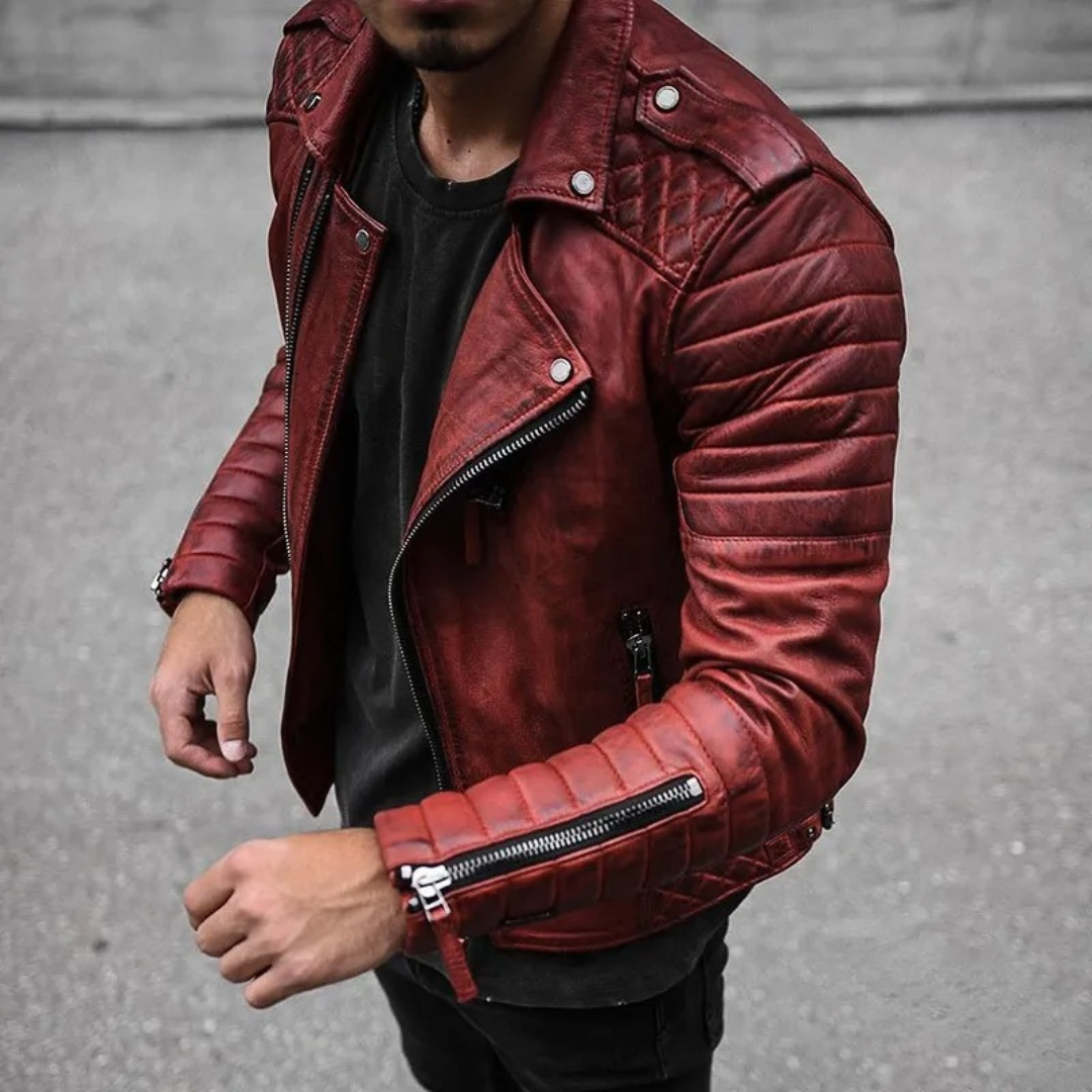 PremiumLeder – Exklusive Lederjacke mit luxuriösem Charakter