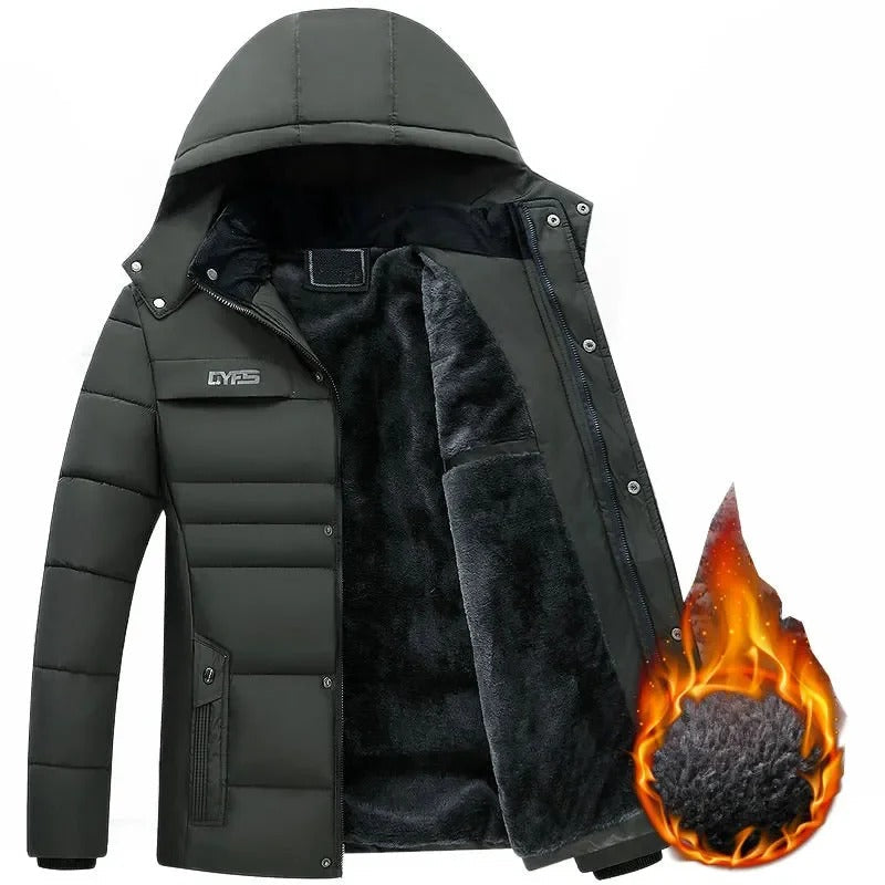 Raptor - Die ultimative Fleecejacke, winddicht und ultra warm mit integrierter Kapuze