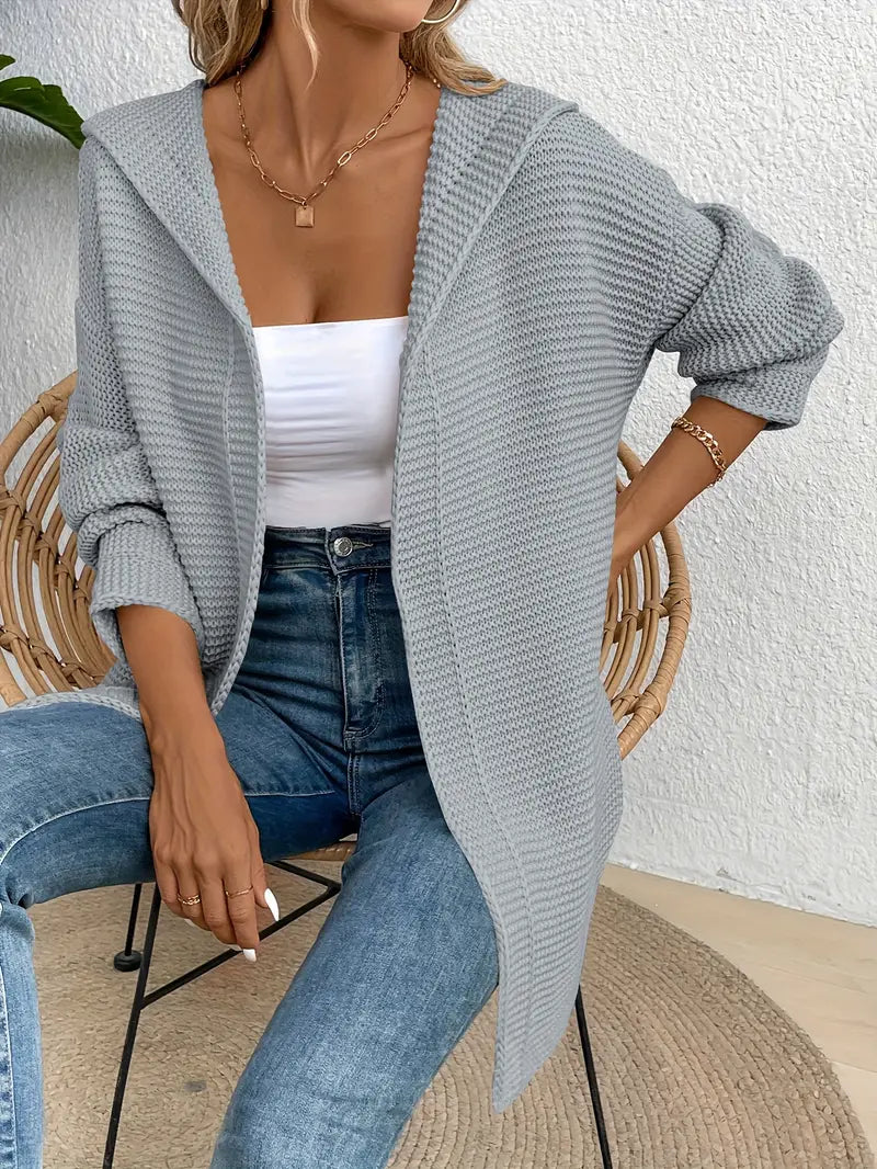 Izzy - Strickjacke mit Kapuze