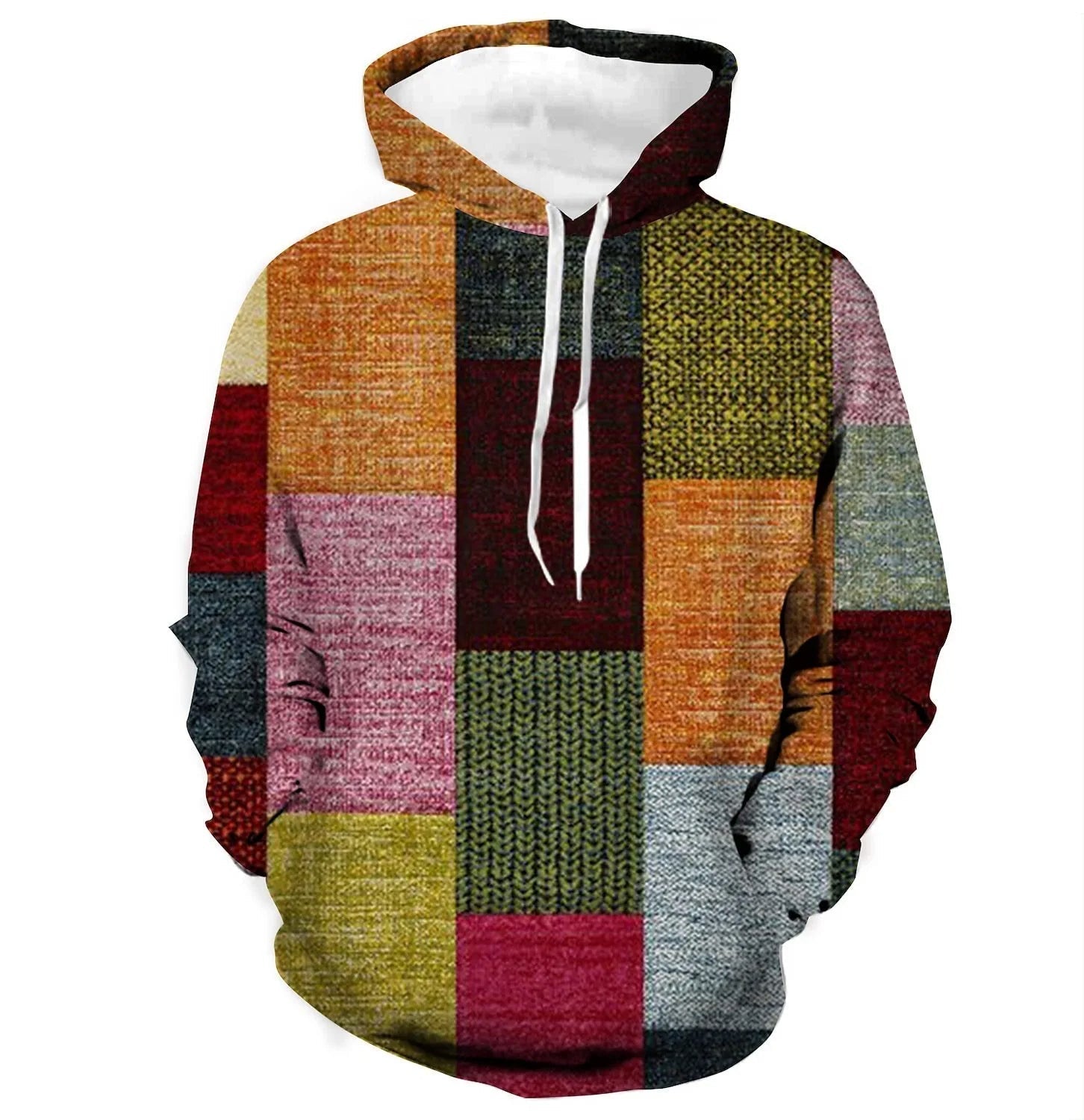 Orion - Grafik-Kapuzenpullover mit Blockmuster