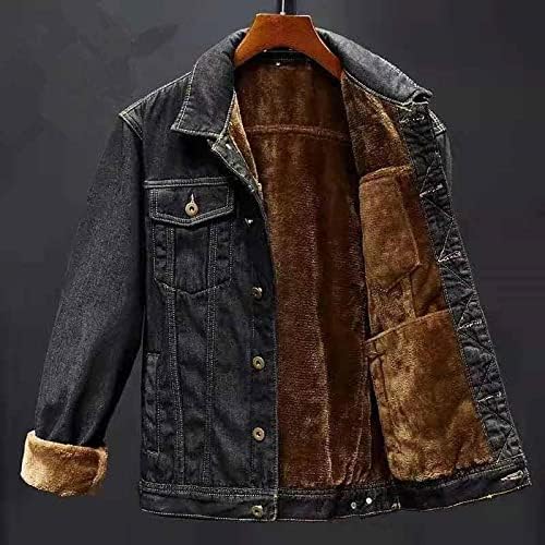 FrostDenim – Winter-Herren-Denimjacke für robusten Stil