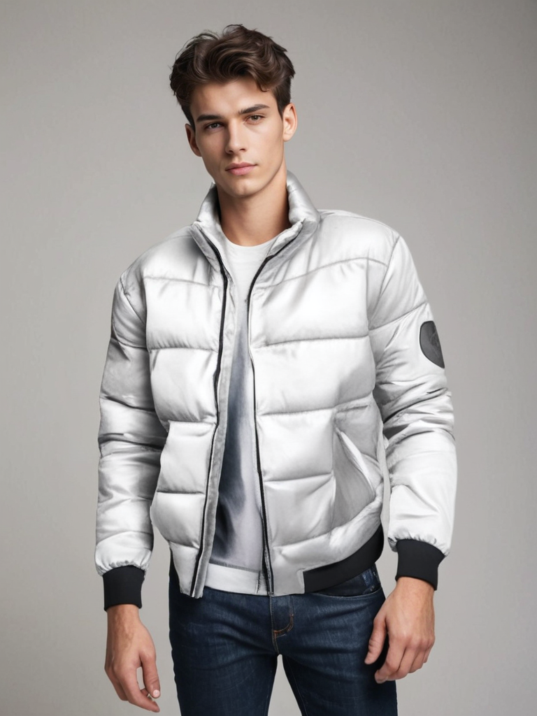 Leichte Winterjacke für Männer - vereint Wärme, Stil und Praktikabilität