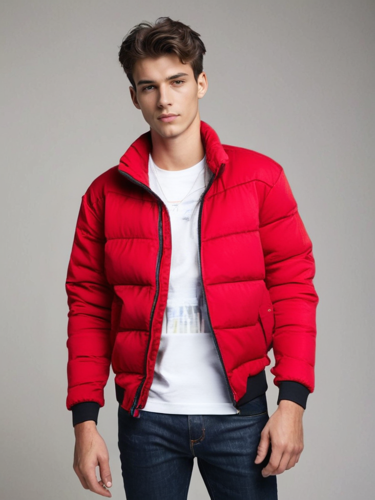 Leichte Winterjacke für Männer - vereint Wärme, Stil und Praktikabilität