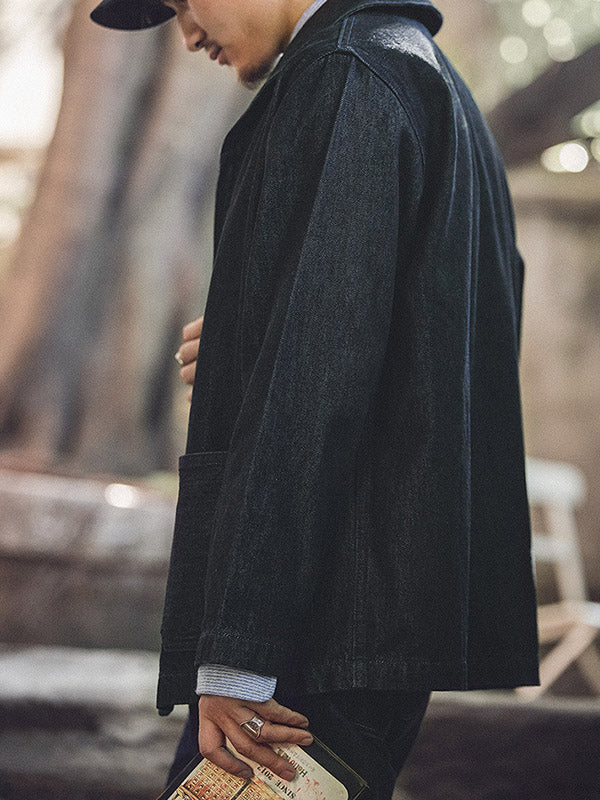 Vintage Boyfriend Jeansjacke für Herren - Amerikanischer Chic!
