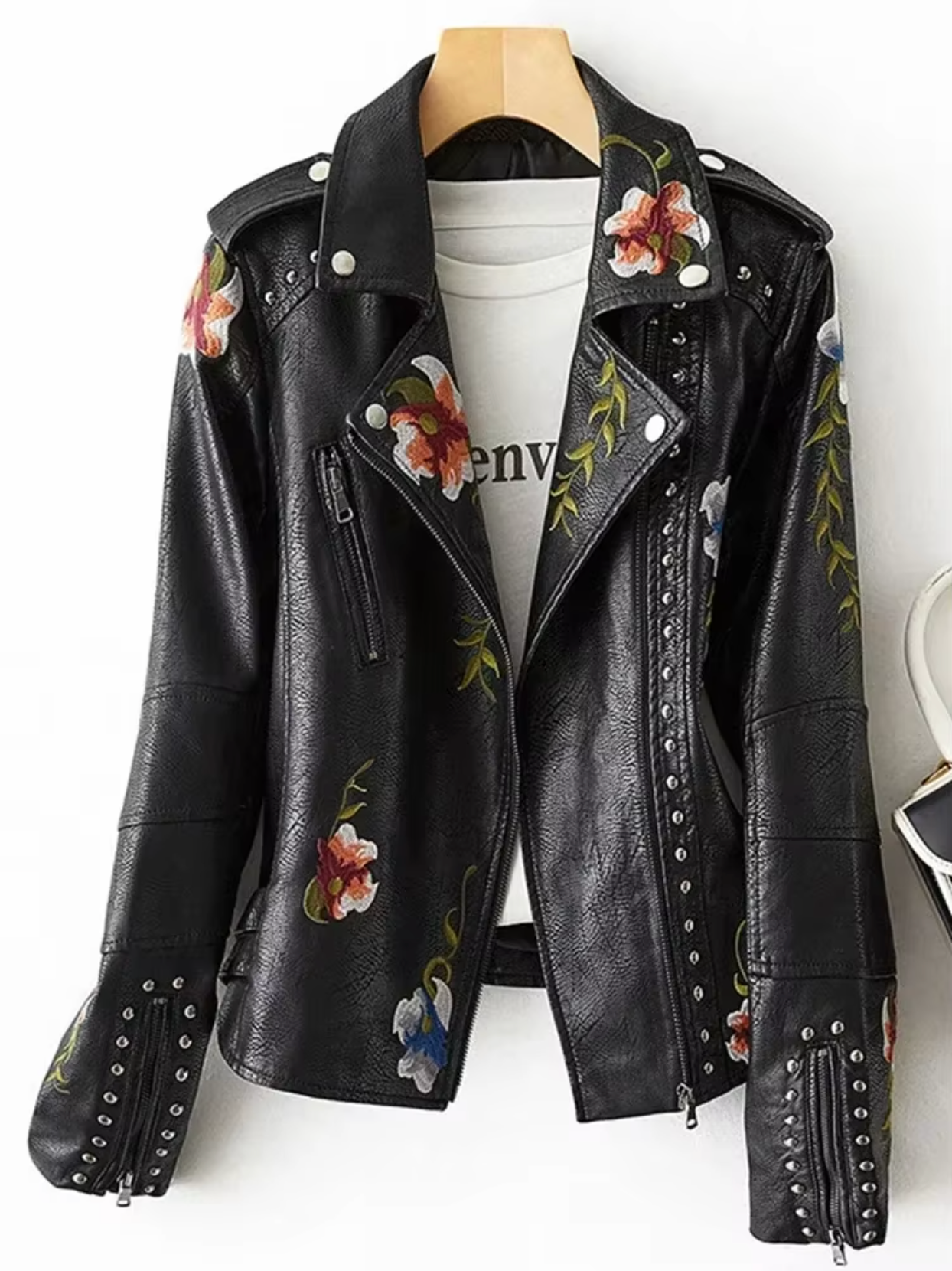 Lita – Vintage-Lederjacke