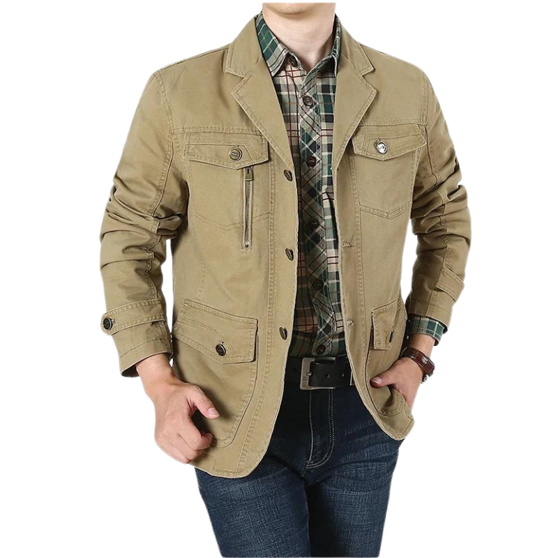 Esai - Military Frühlingsjacke für Männer
