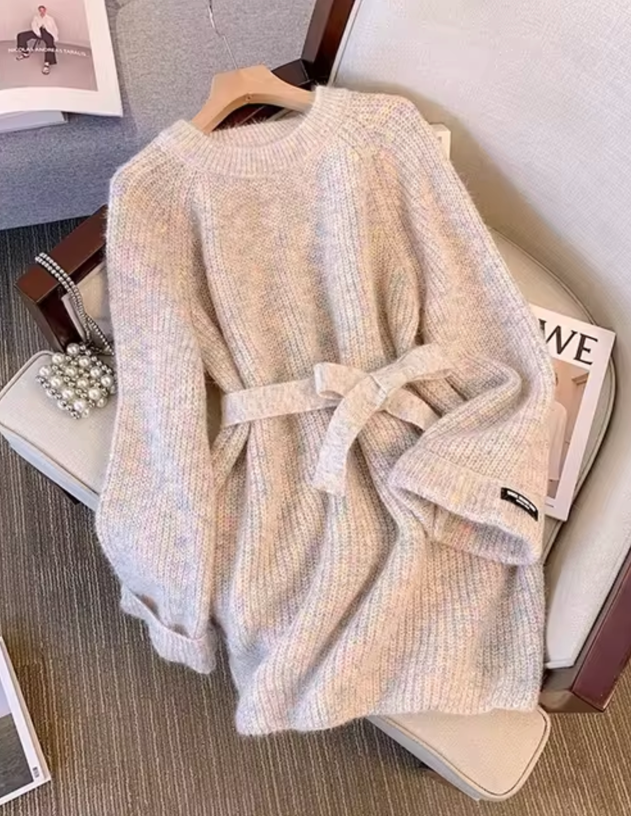 Aika – Gestrickter Oversize-Pullover