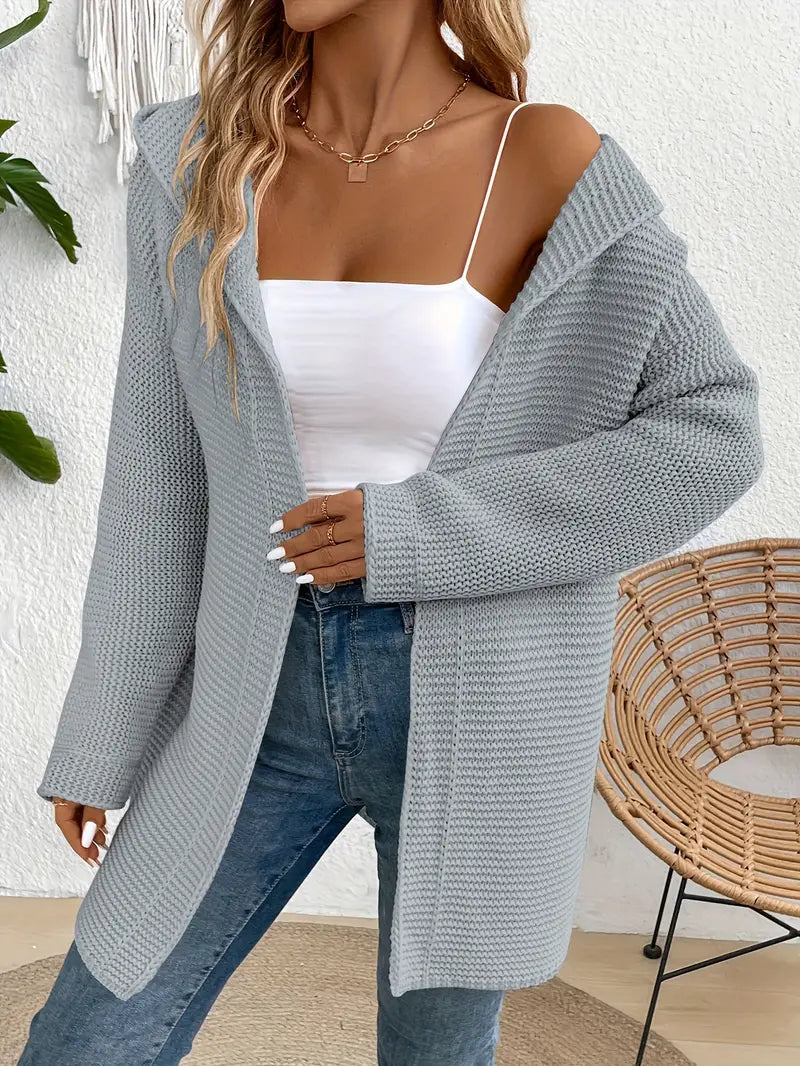 Izzy - Strickjacke mit Kapuze