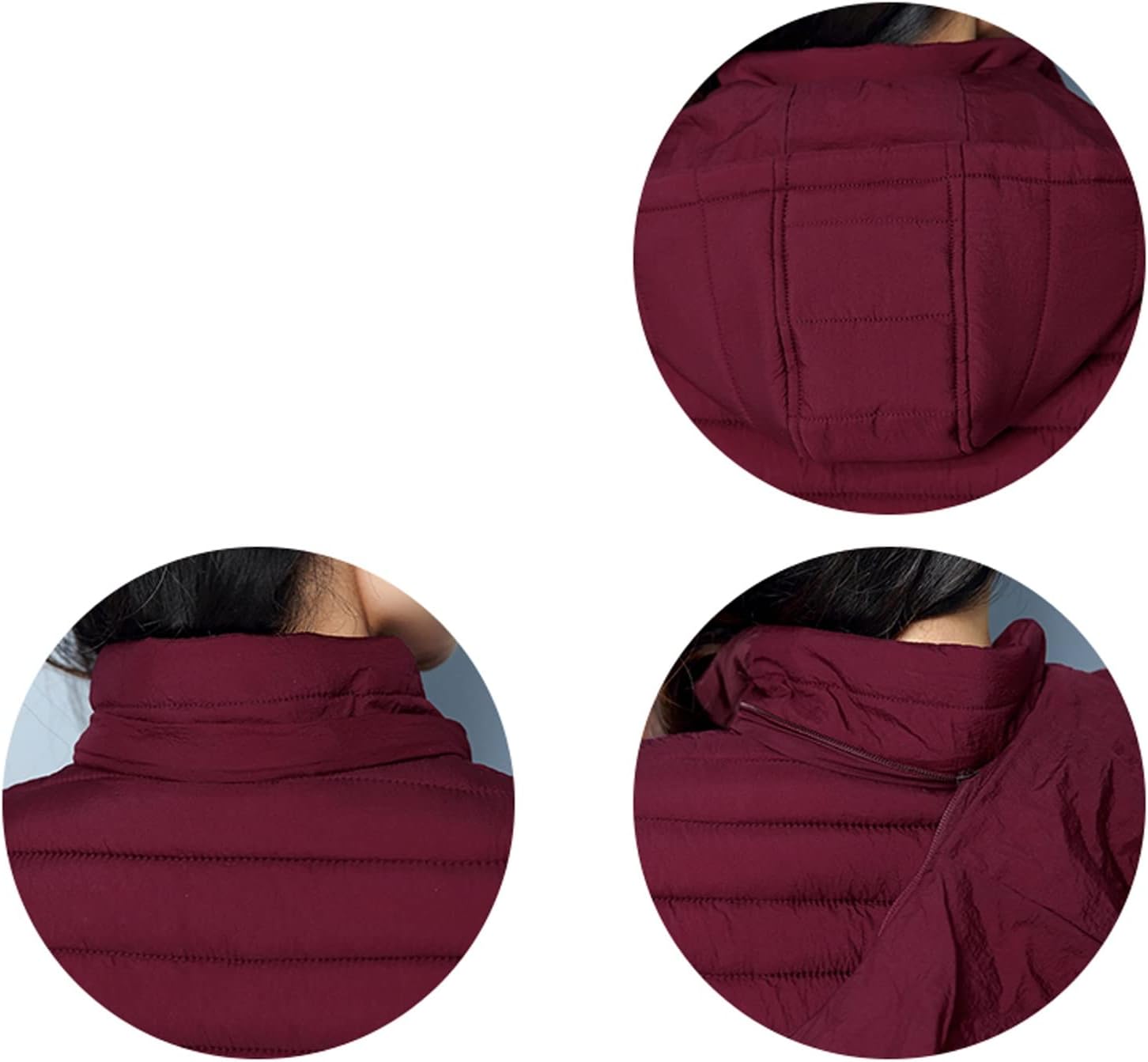 Andrea – Gefütterte Jacke mit abnehmbarer Kapuze