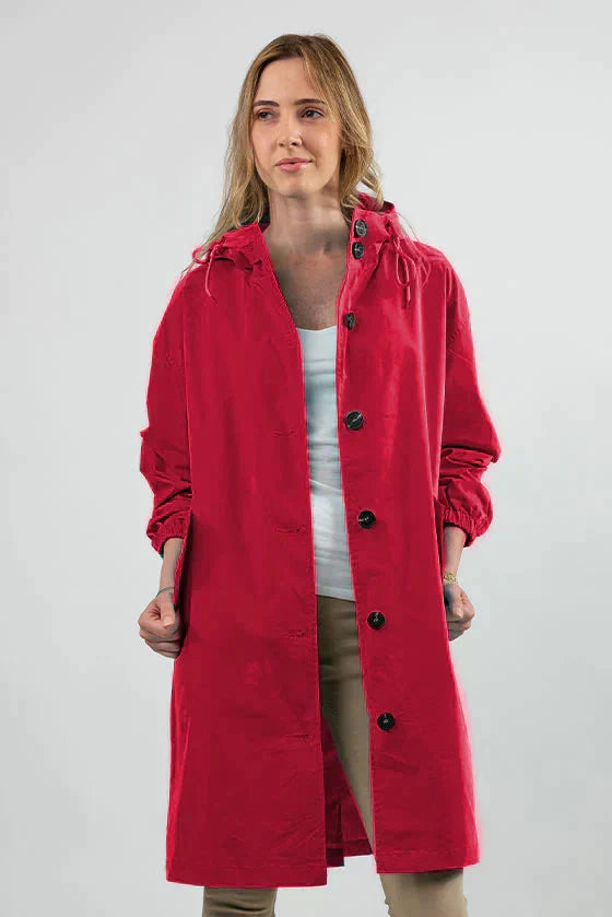 LichtSchein - Elegante weiße Regenjacke für stilvolle Auftritte, atmungsaktiv und wasserdicht, ideal für alle Wetterbedingungen, moderne Passform für maximalen Komfort, außergewöhnlicher Schutz gegen Regen und Wind