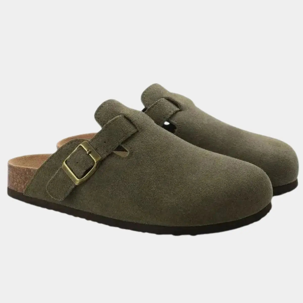 Philipp | Bequeme Wildleder-Clogs