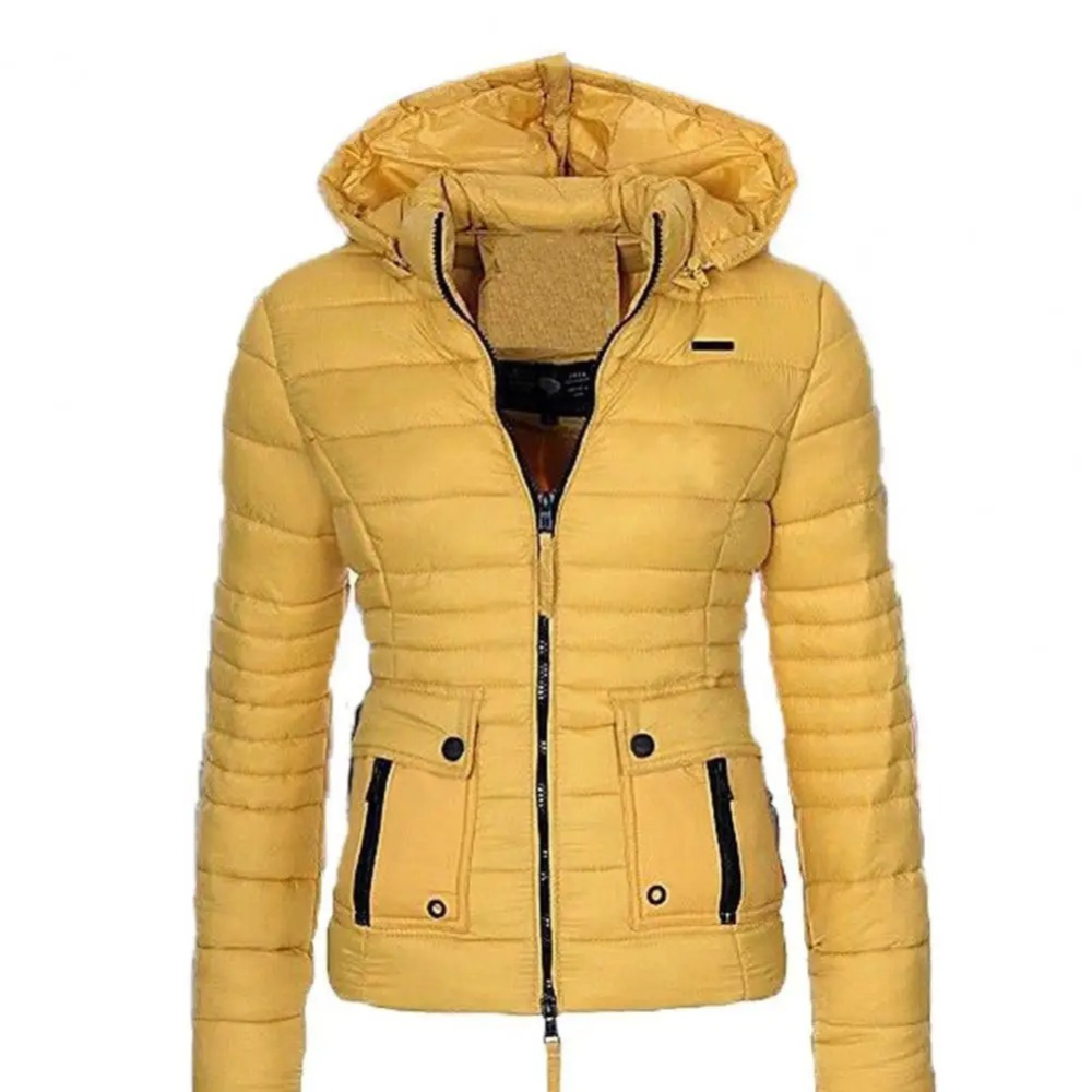 Damen Winter Steppjacke Clara - Mit verstellbarer Kapuze und ultraleichtem Design!