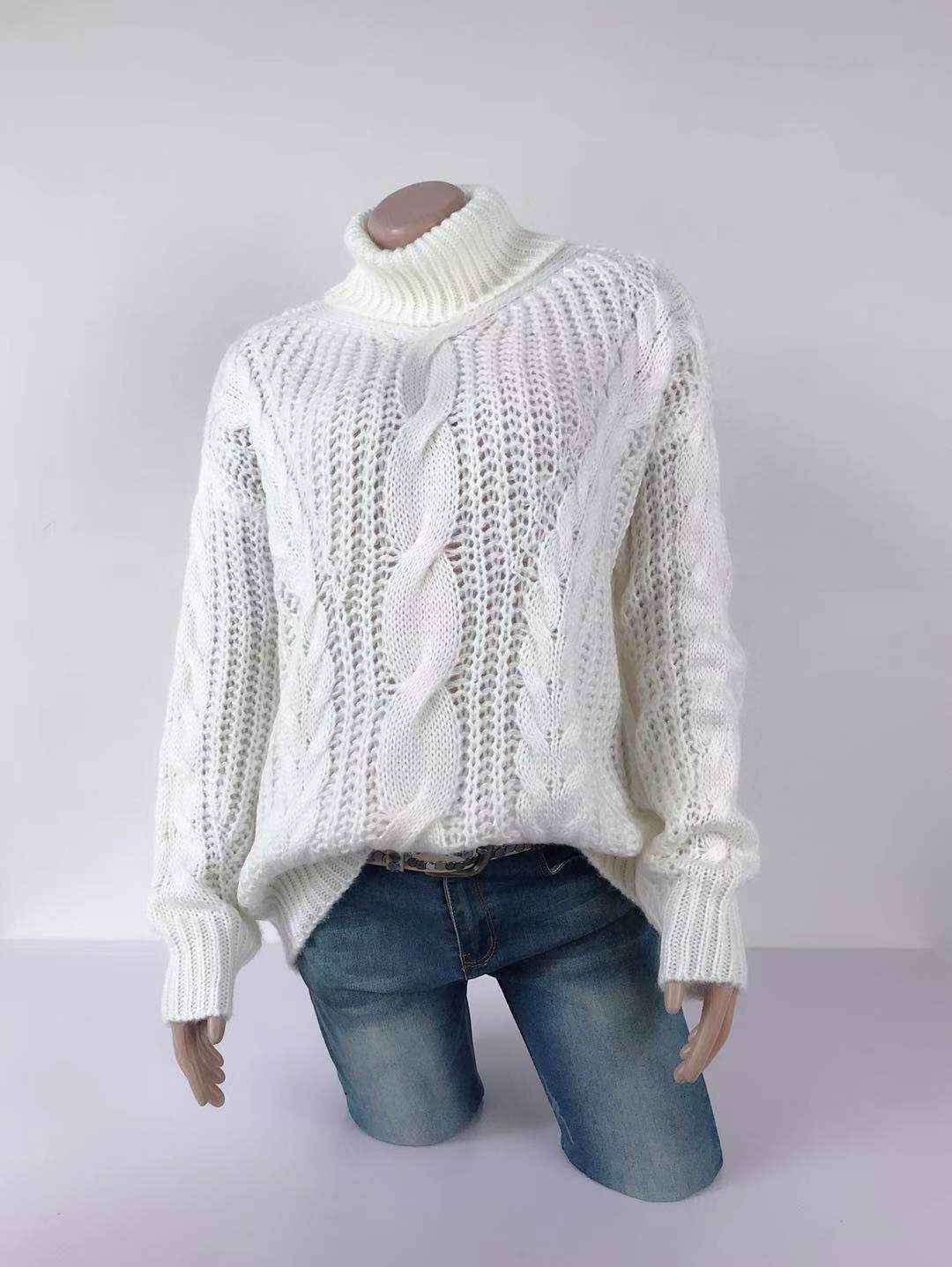 Ariana – Gestrickter Rollkragenpullover