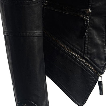 LuxeGrace – Elegante Premium Lederjacke für Damen
