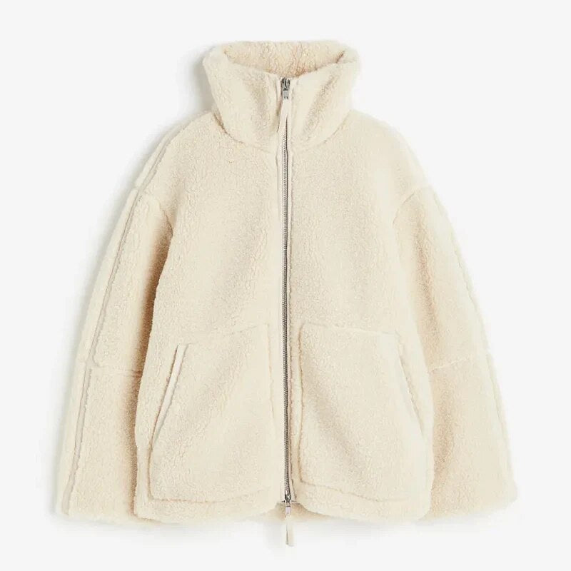  LammSoft – Jacke aus Lammwolle-Polyester für kuscheligen Komfort