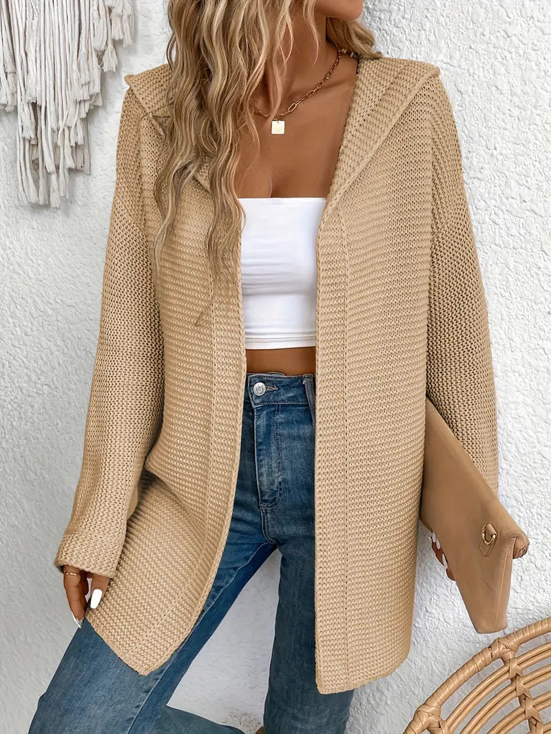 Izzy - Strickjacke mit Kapuze