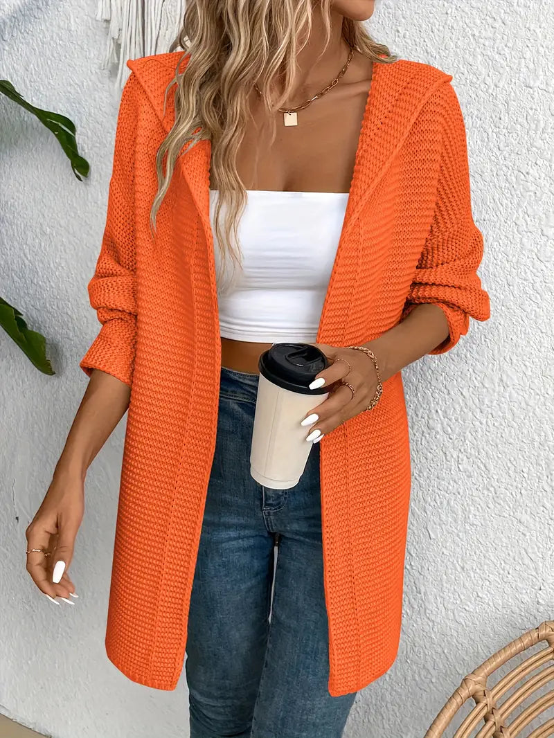 Izzy - Strickjacke mit Kapuze