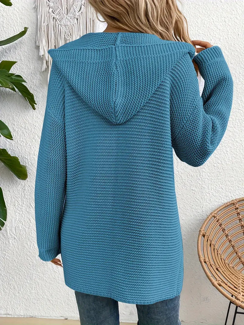 Izzy - Strickjacke mit Kapuze