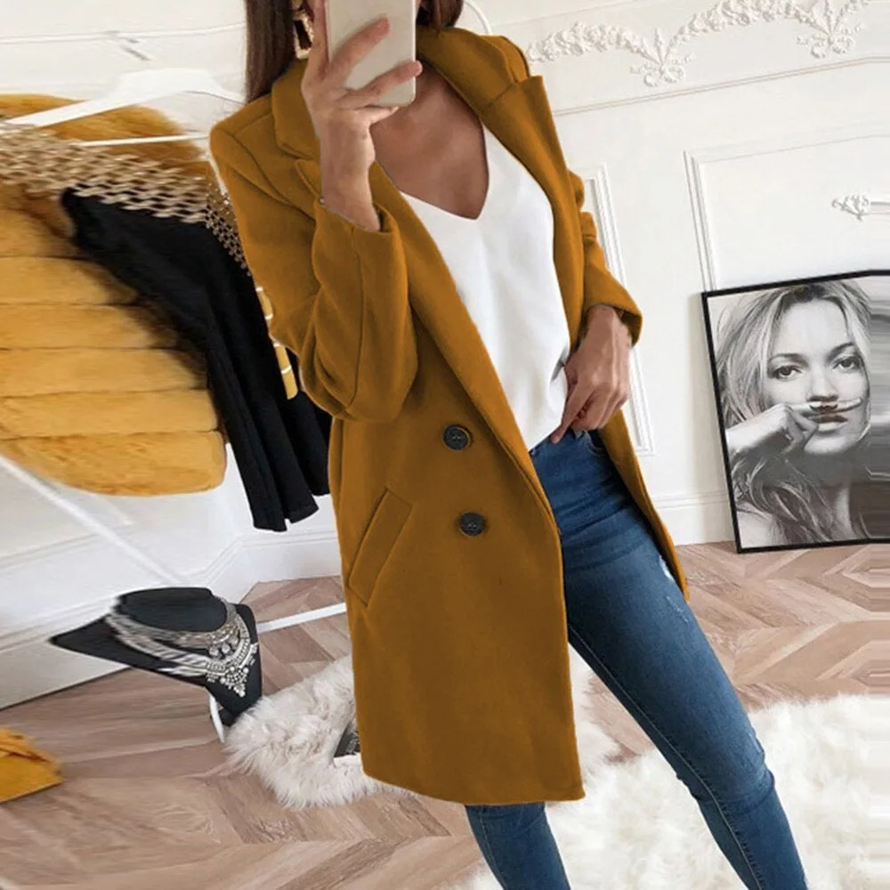 Slim Fit Trenchcoat für Damen