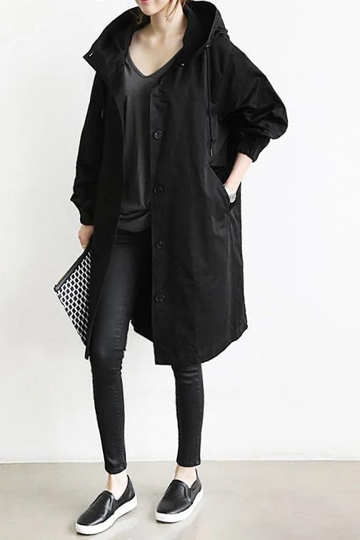 SturmSchutz – Windbreaker-Jacke mit Kapuze