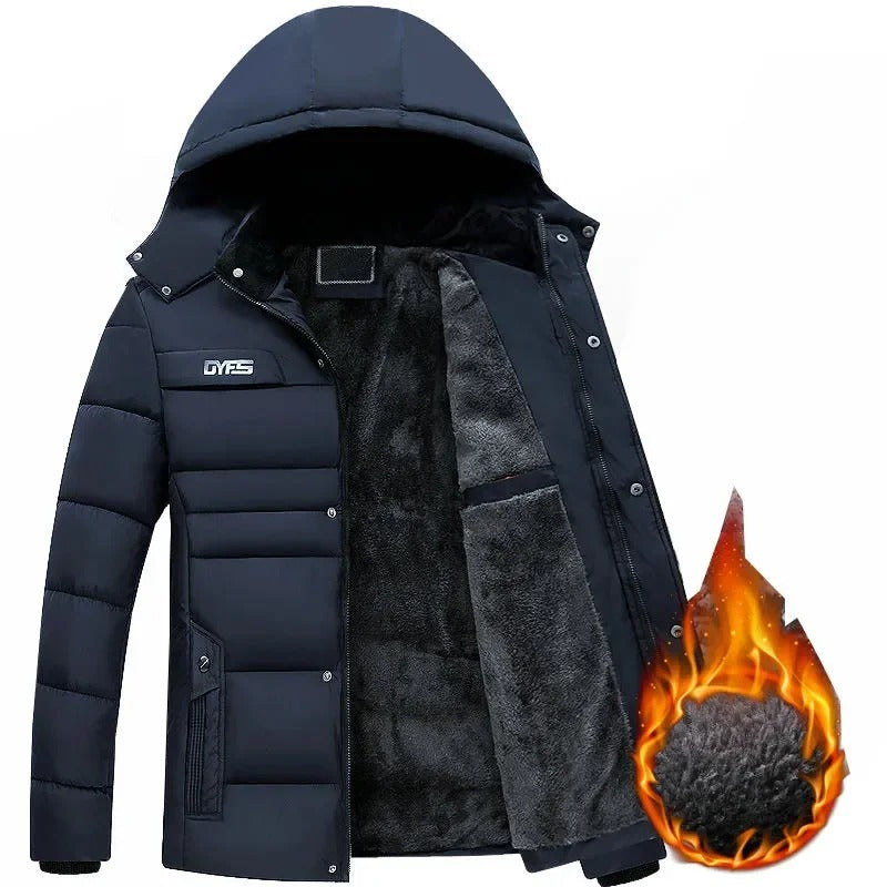 Raptor - Die ultimative Fleecejacke, winddicht und ultra warm mit integrierter Kapuze