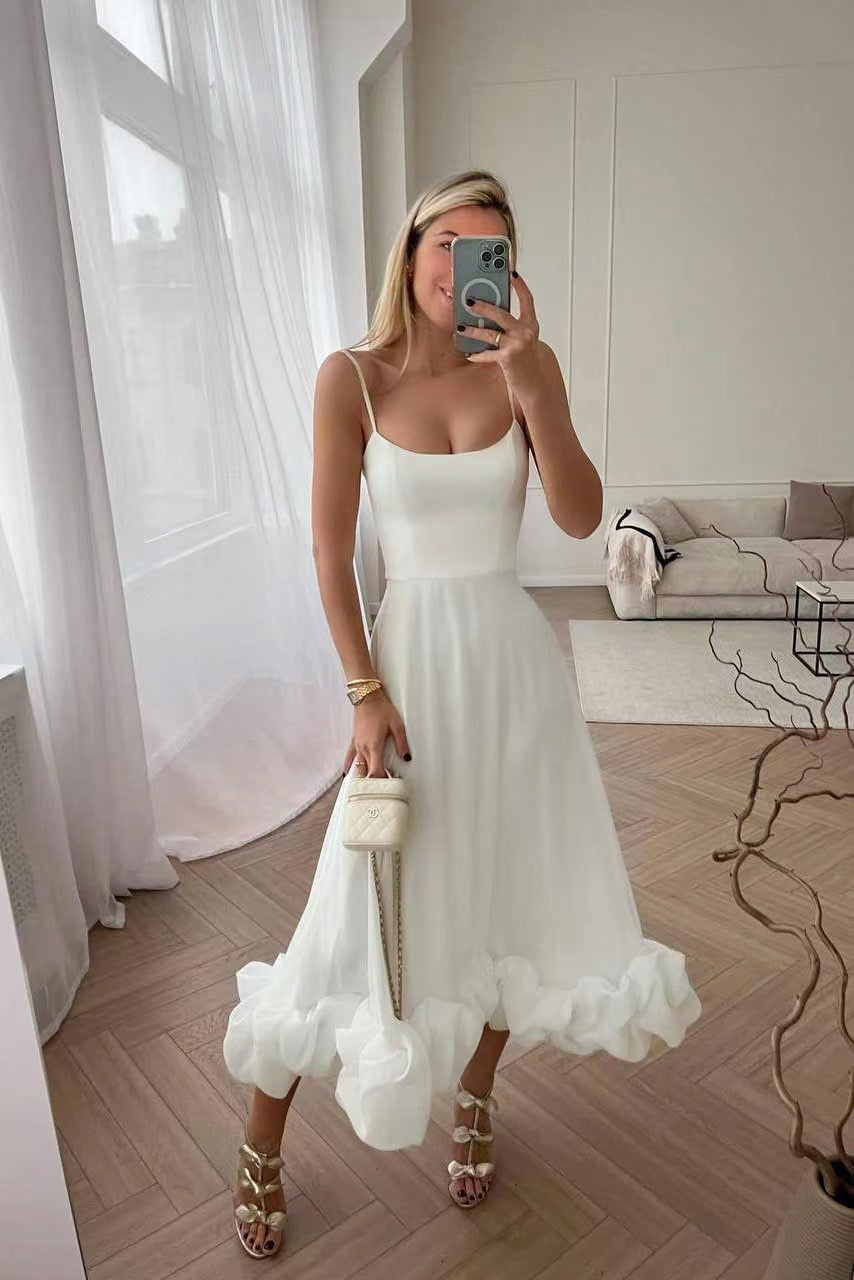 Sabine | Boho Modisch Midikleid