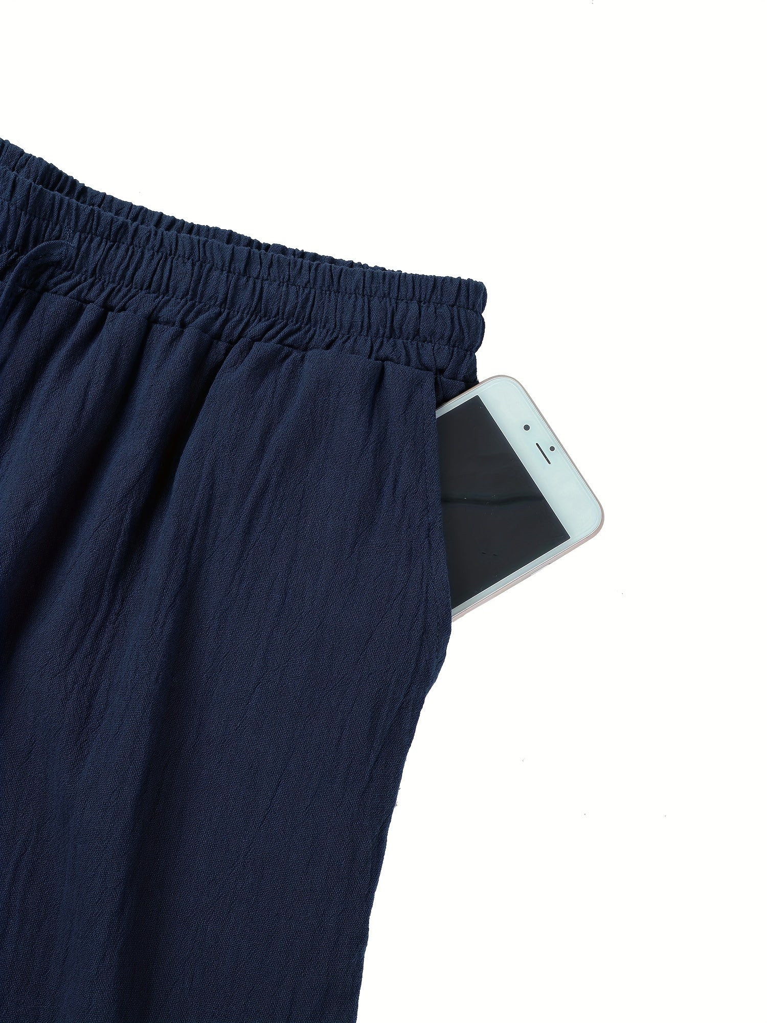 Jonas - Schwarze Leinenhose für Herren