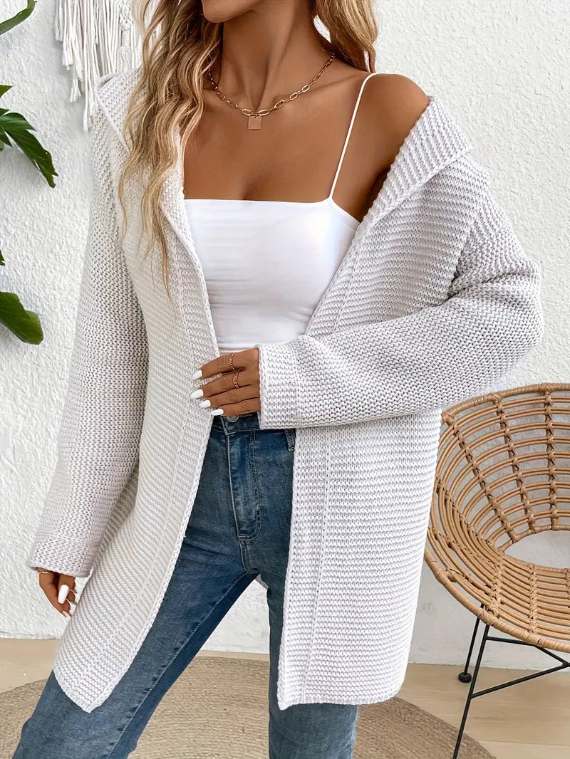 Izzy - Strickjacke mit Kapuze