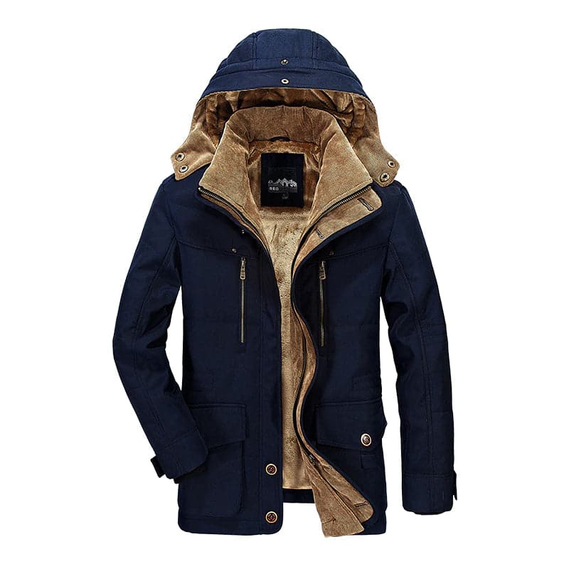 Trendiger Wintermantel mit praktischen Taschen - Anthony