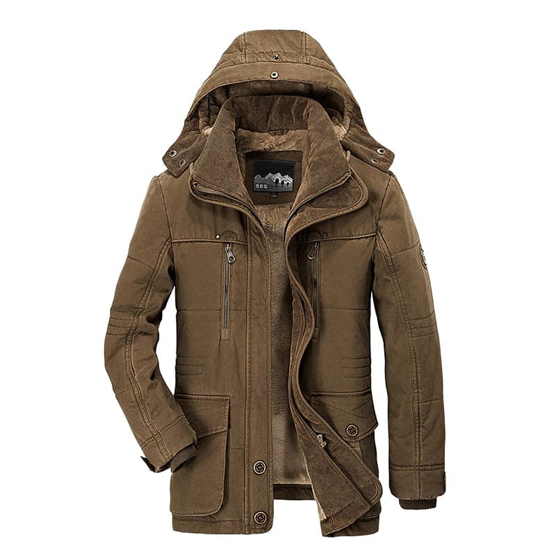 Trendiger Wintermantel mit praktischen Taschen - Anthony