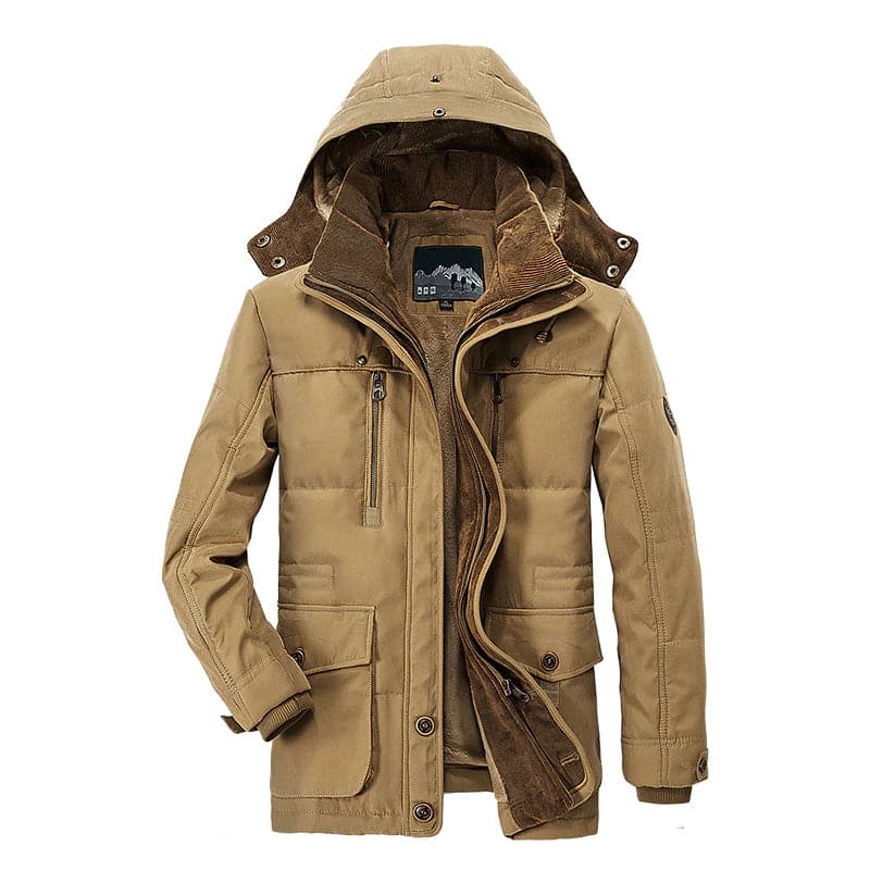 Trendiger Wintermantel mit praktischen Taschen - Anthony