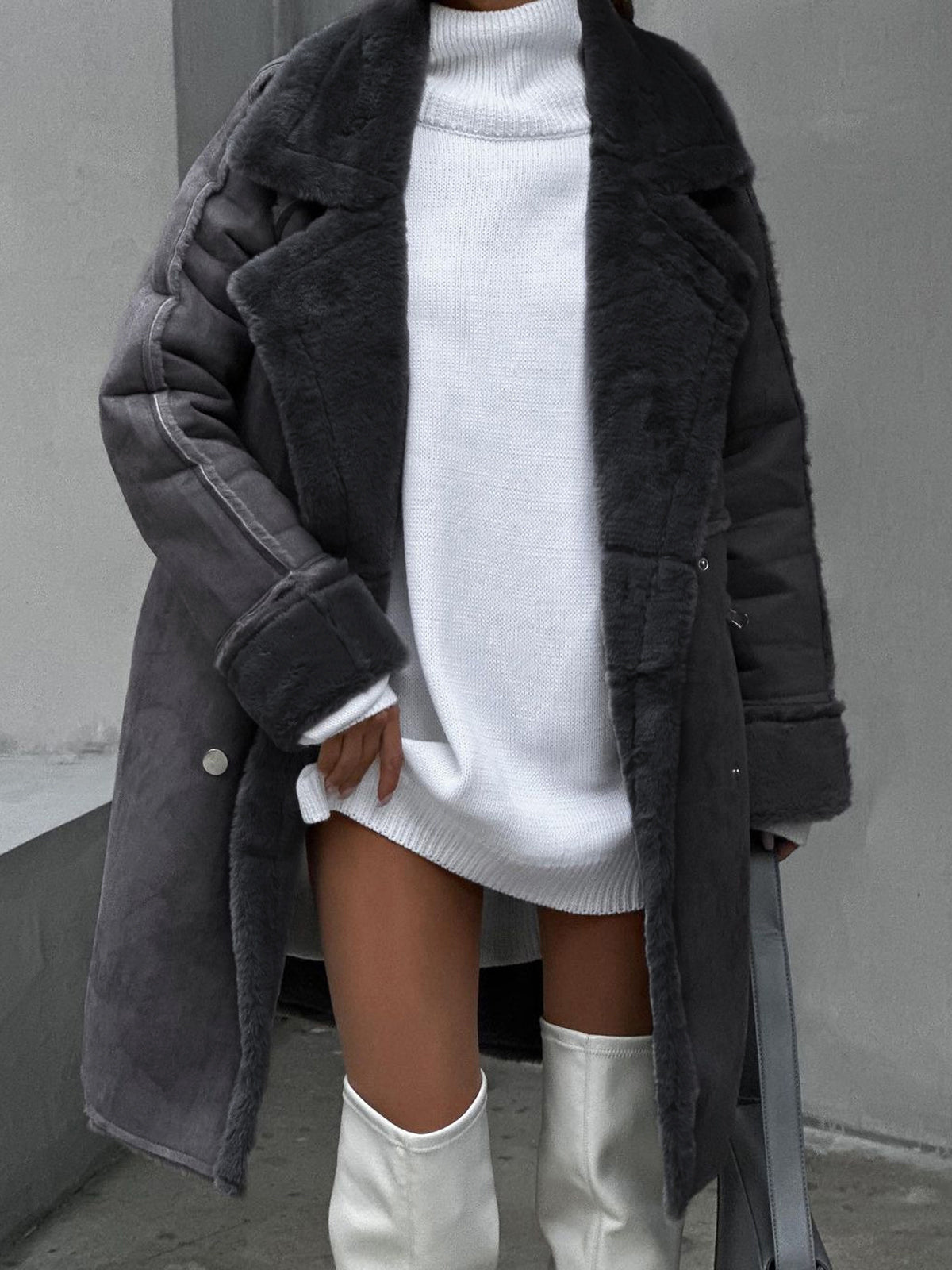 Ludovica - Eleganter Woll-Trenchcoat für Frauen im zeitlosen Stil