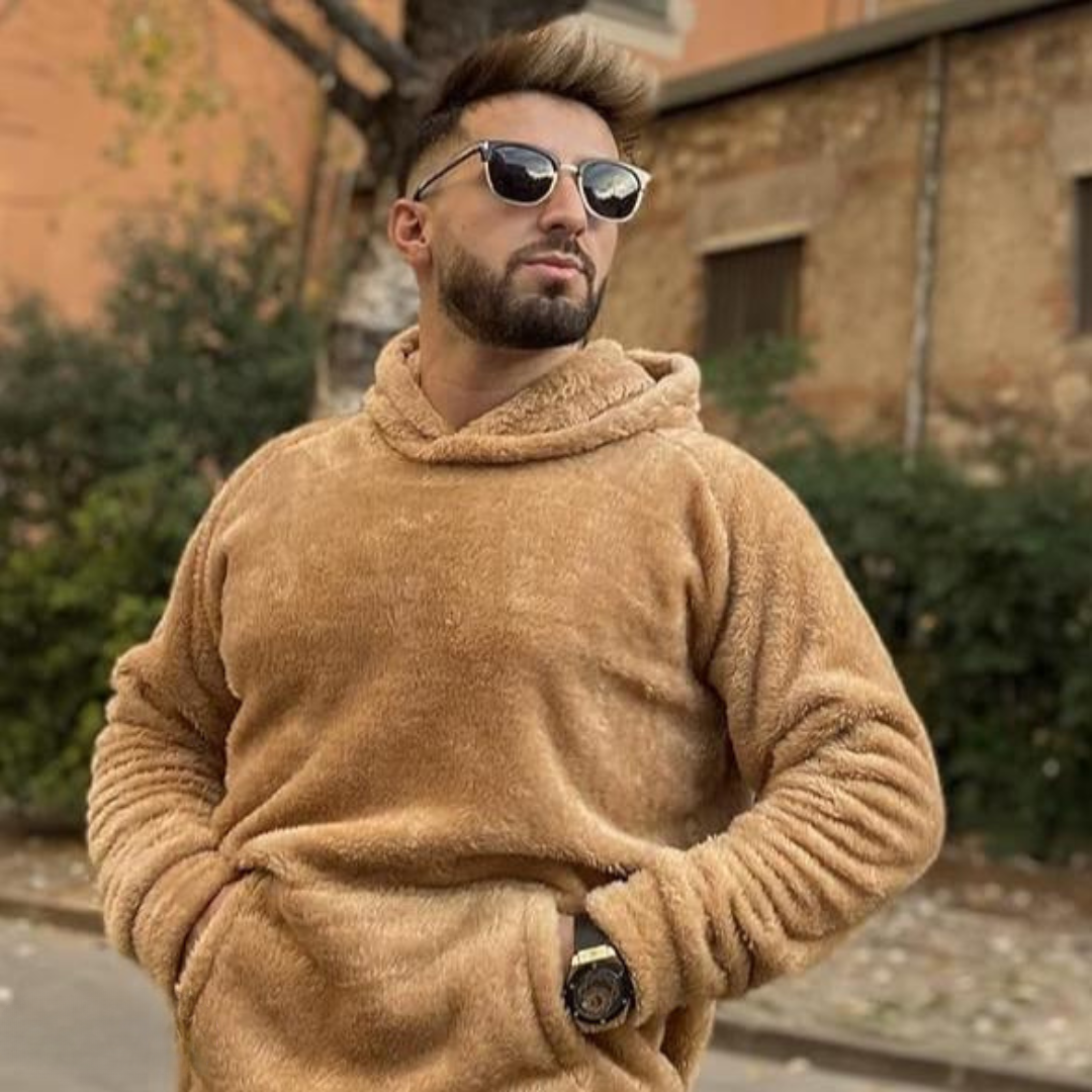Beverly | Hoodie Unisex Ultra Weich Teddy Bear