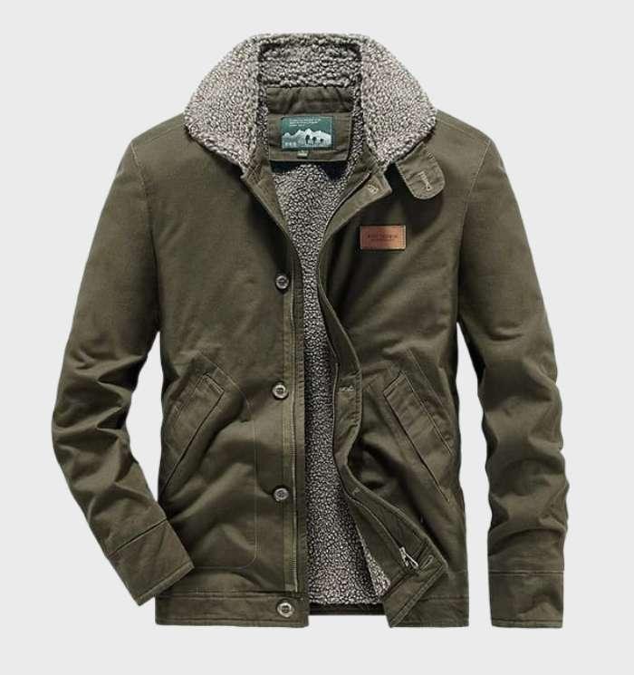Lando - Schnitt- und Stichschutzjacke für Selbstverteidigung mit Taschen und Reißverschluss