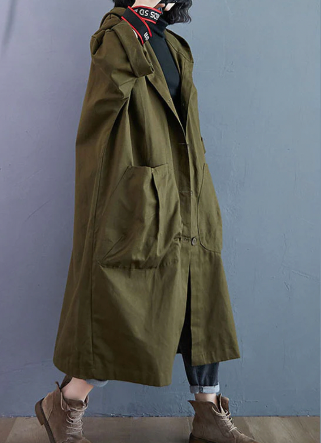 HeatShield – Sehr warme lange Jacke für Herbst- und Wintertage