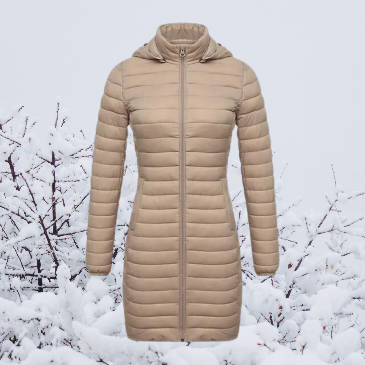 Alisz - Leichte und robuste Kapuzenjacke, ideal für warmen Komfort und einen eleganten Look