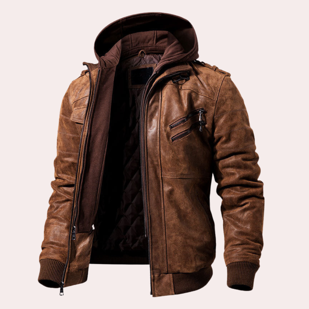 Buxler - Stilvolle Herrenjacke mit Kapuze