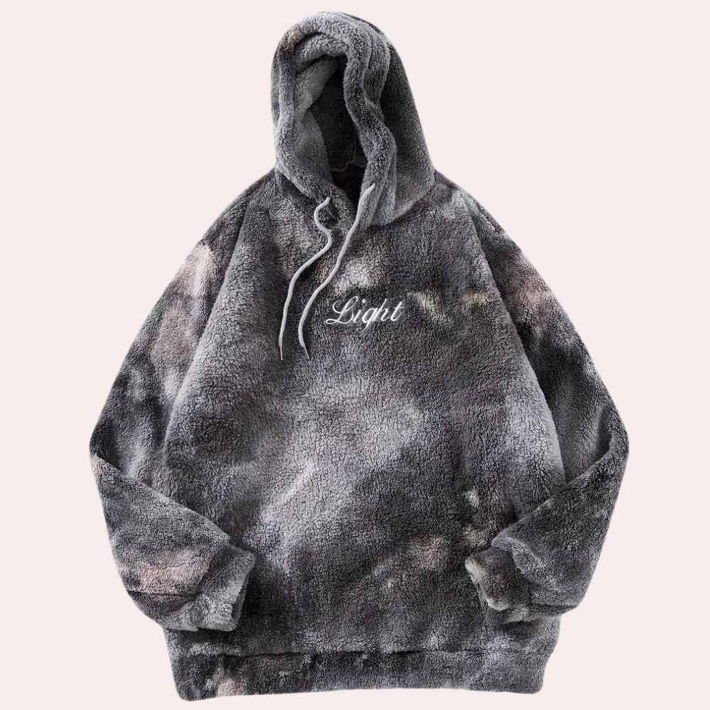 Izidor - Ultra Bequemer Hoodie aus Weichem und Warmem Samt