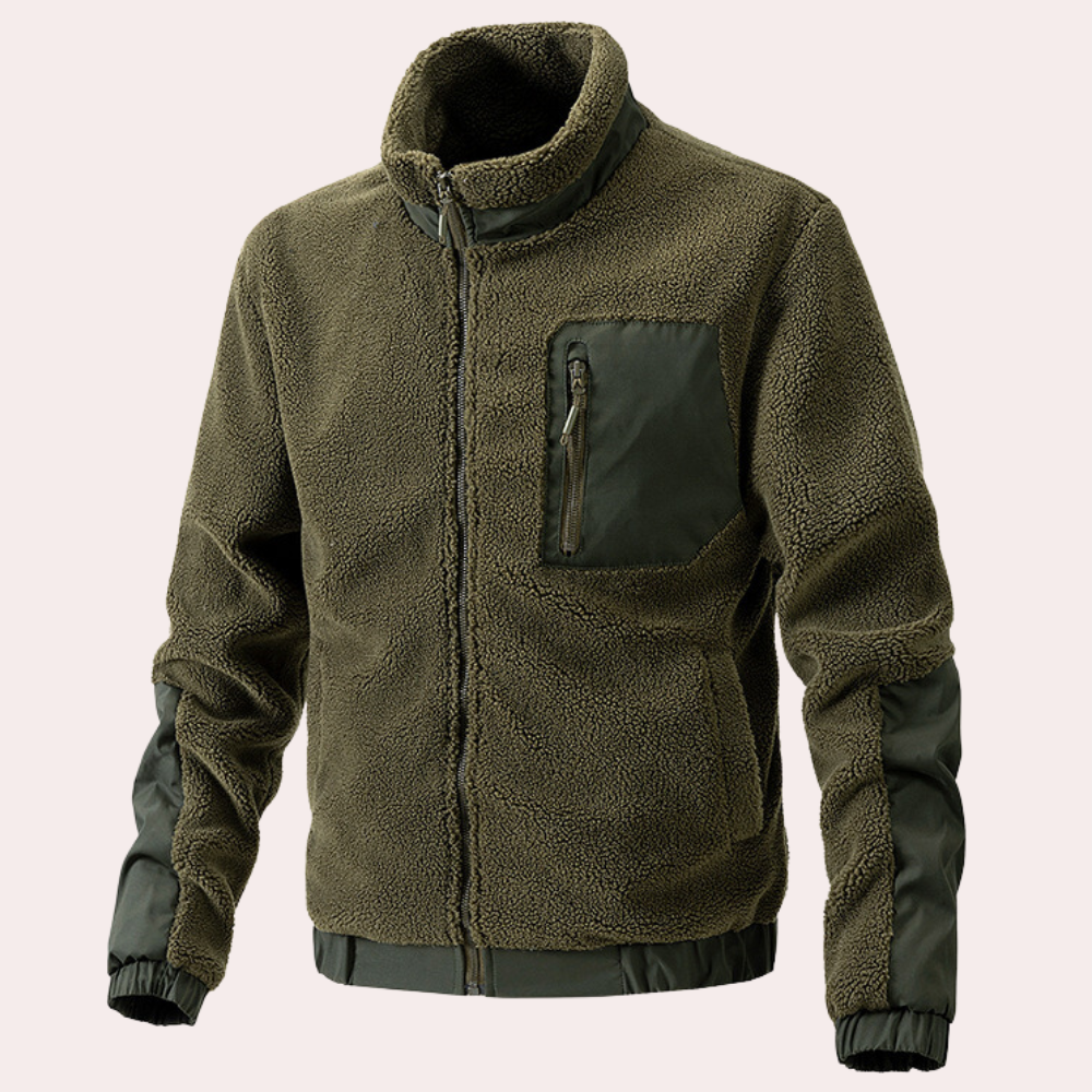 Herren Outdoor-Jacke Laslo - Perfekt, um stilvoll der Kälte zu trotzen