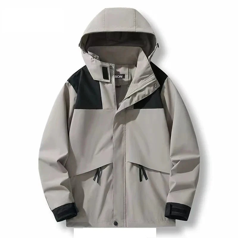 SturmHüter - Wasserdichte Outdoor-Wanderjacke für Männer - Robuste Schutzhülle gegen Regen